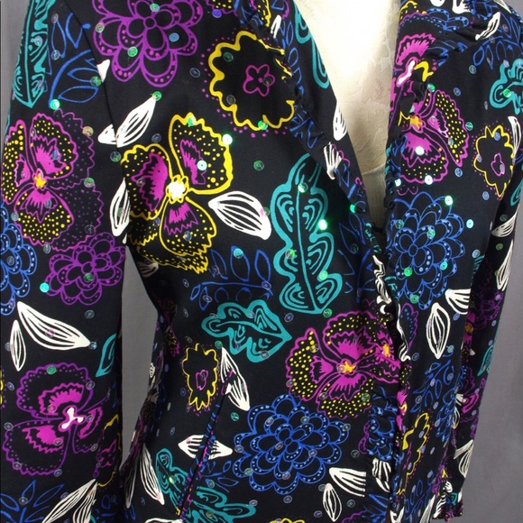 Sequin blazer vintage Redd jeans - Picture 3 of 6